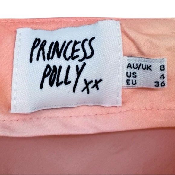 Princess Polly Carsa Slip Dress Tie Dye Size 4 - Picture 6 of 7